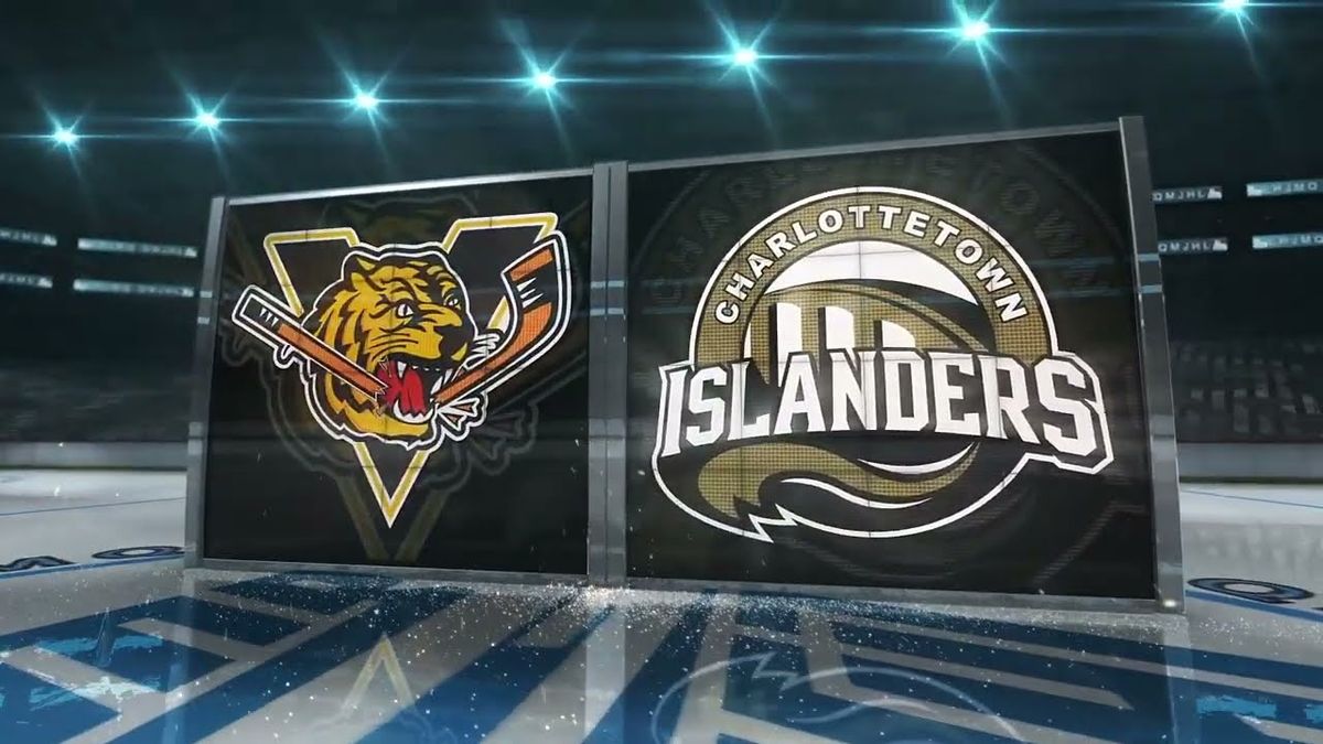 Victoriaville Tigres vs. Charlottetown Islanders, Colisee Desjardins ...