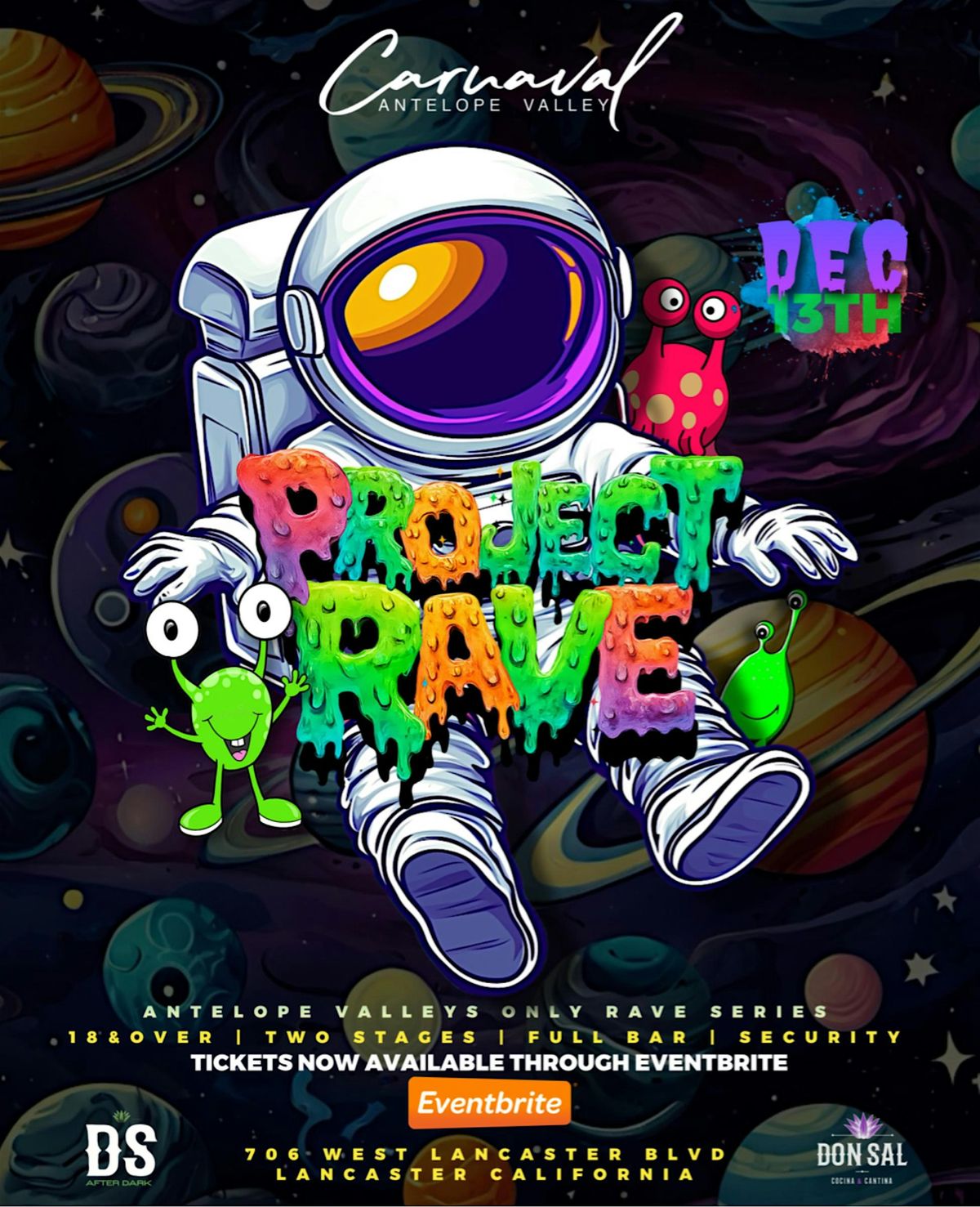 PROJECT RAVE in LANCASTER, 13 December | Event in Lancaster | AllEvents