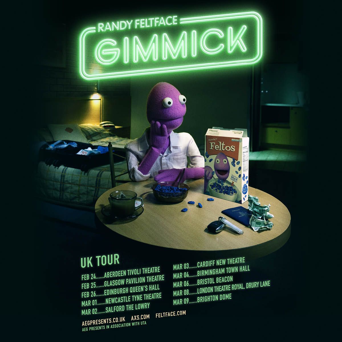 Randy Feltface, 25 April | Event in Richmond | AllEvents