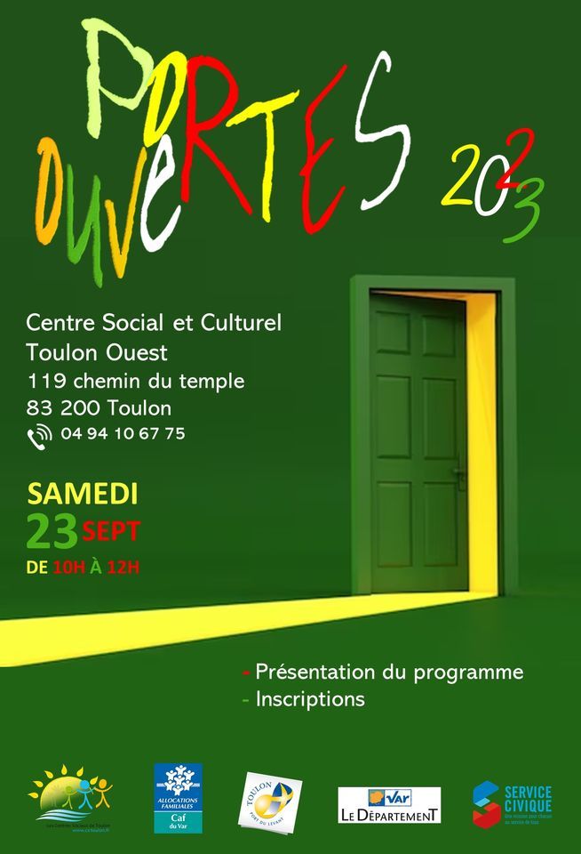 Portes Ouvertes au CST Ouest, 119 Chemin du Temple, 83200 Toulon
