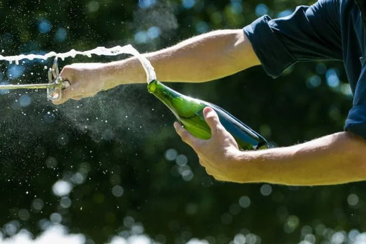 Sunset Champagne Sabering Toast 371 Riverview Dr Jekyll Island GA sunset-champagne-sabering-toast-371-riverview-dr-jekyll-island-ga