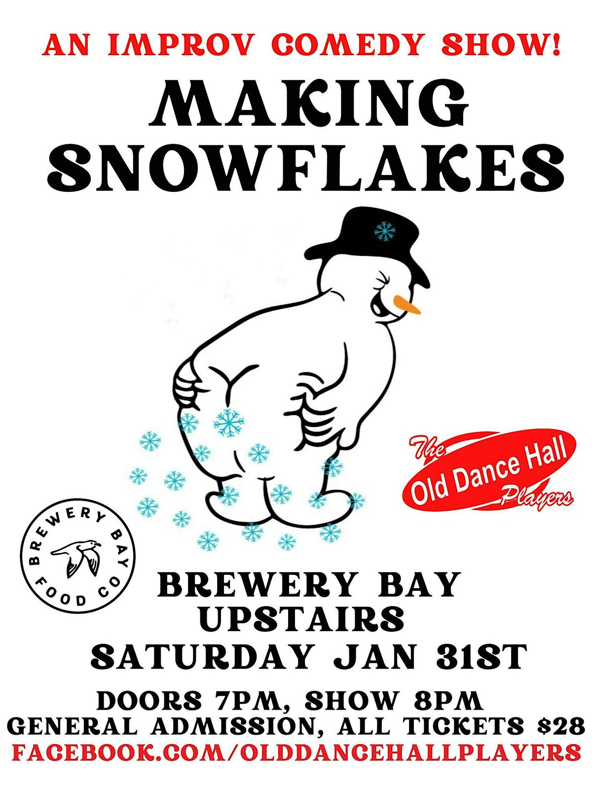Making Snowflakes! An Improv Comedy Show, 31 January | Event in Orillia | AllEvents