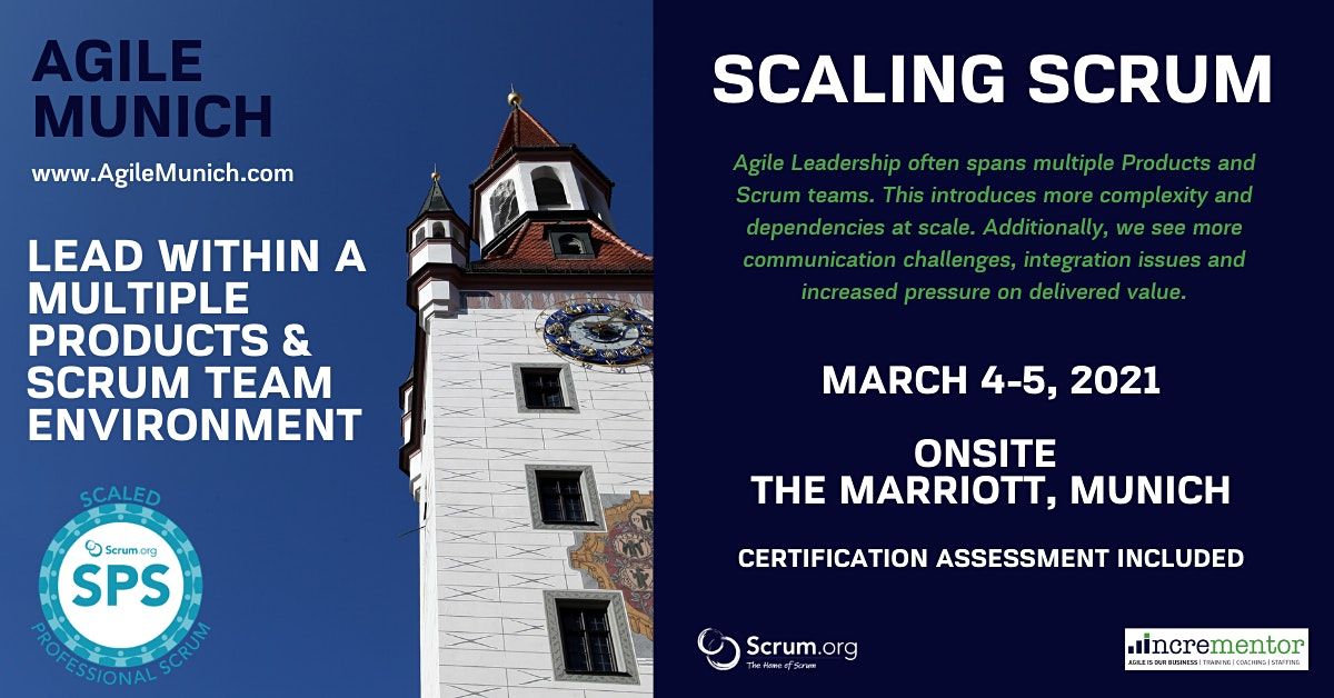 Agile Munich Certified Training Scaled Professional Scrum Sps Marriott Munich March 4 To March 5 Allevents In sps 81 2021 calendar