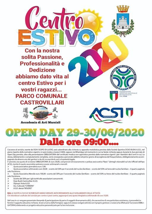 Centro Estivo Parco Giochi Castrovillari July 22 Allevents In