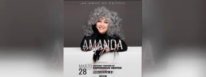 AMANDA MIGUEL - ¡45 AÑOS DE ÉXITOS!, 28 March | Event in Harwood Heights | AllEvents
