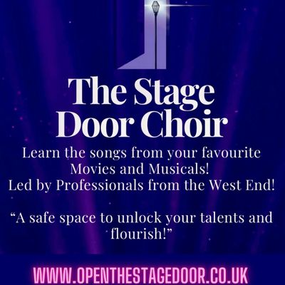 The Stage Door Choir logo