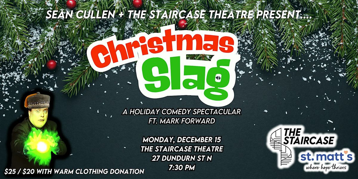 Christmas Slag:  Comedy Spectacular w/Sean Cullen + Mark Forward, 15 December | Event in Hamilton | AllEvents