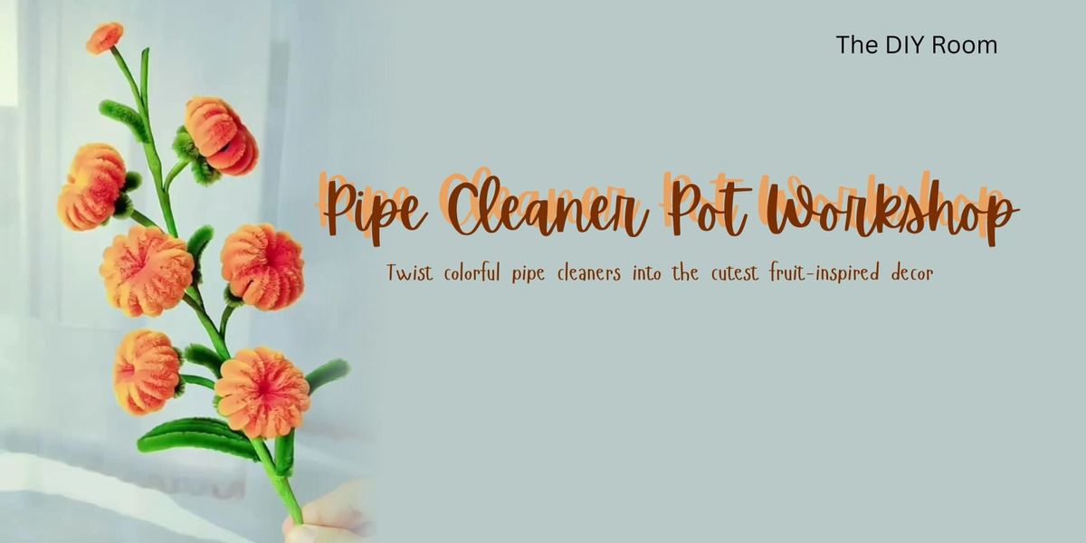 Pipe Cleaner Pot Workshop