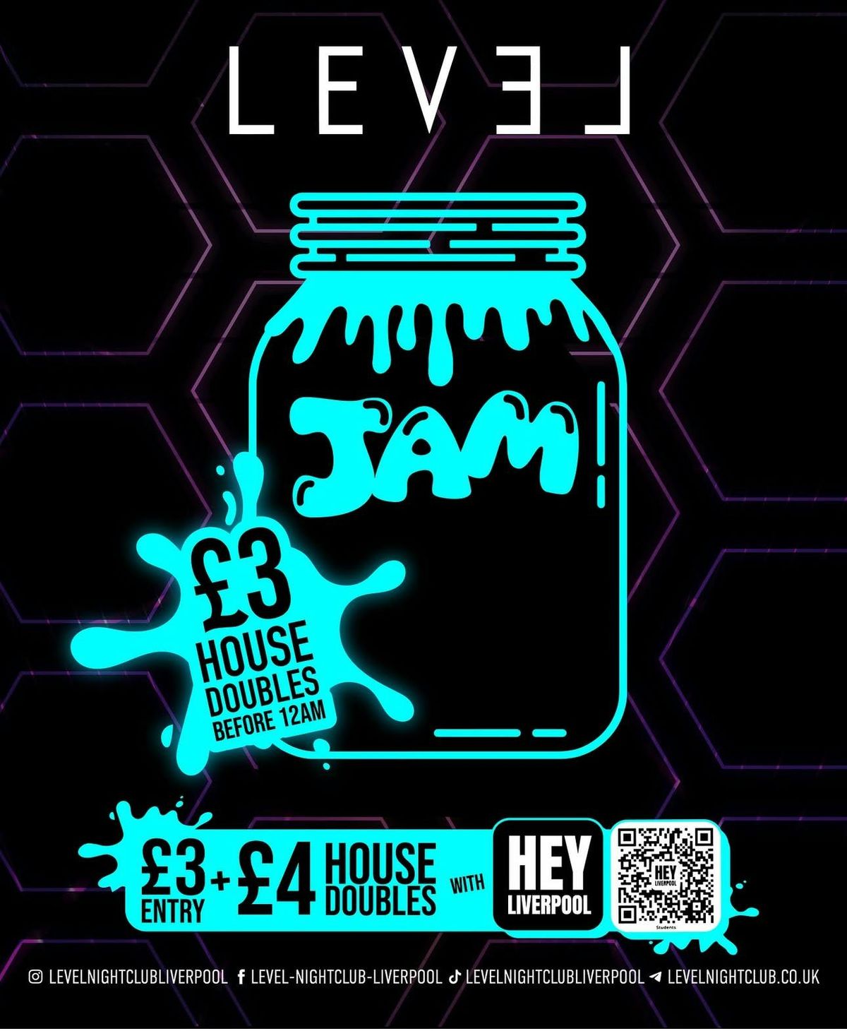 JAM FRIDAYS -£3 DOUBLES BEFORE MIDNIGHT £4 DOUBLES AFTER MIDNIGHT w/ HEY LIVERPOOL, 10 October | AllEvents