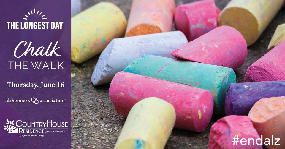 Chalk the Walk The Longest Day Fundraiser, CountryHouse Elkhorn, NE