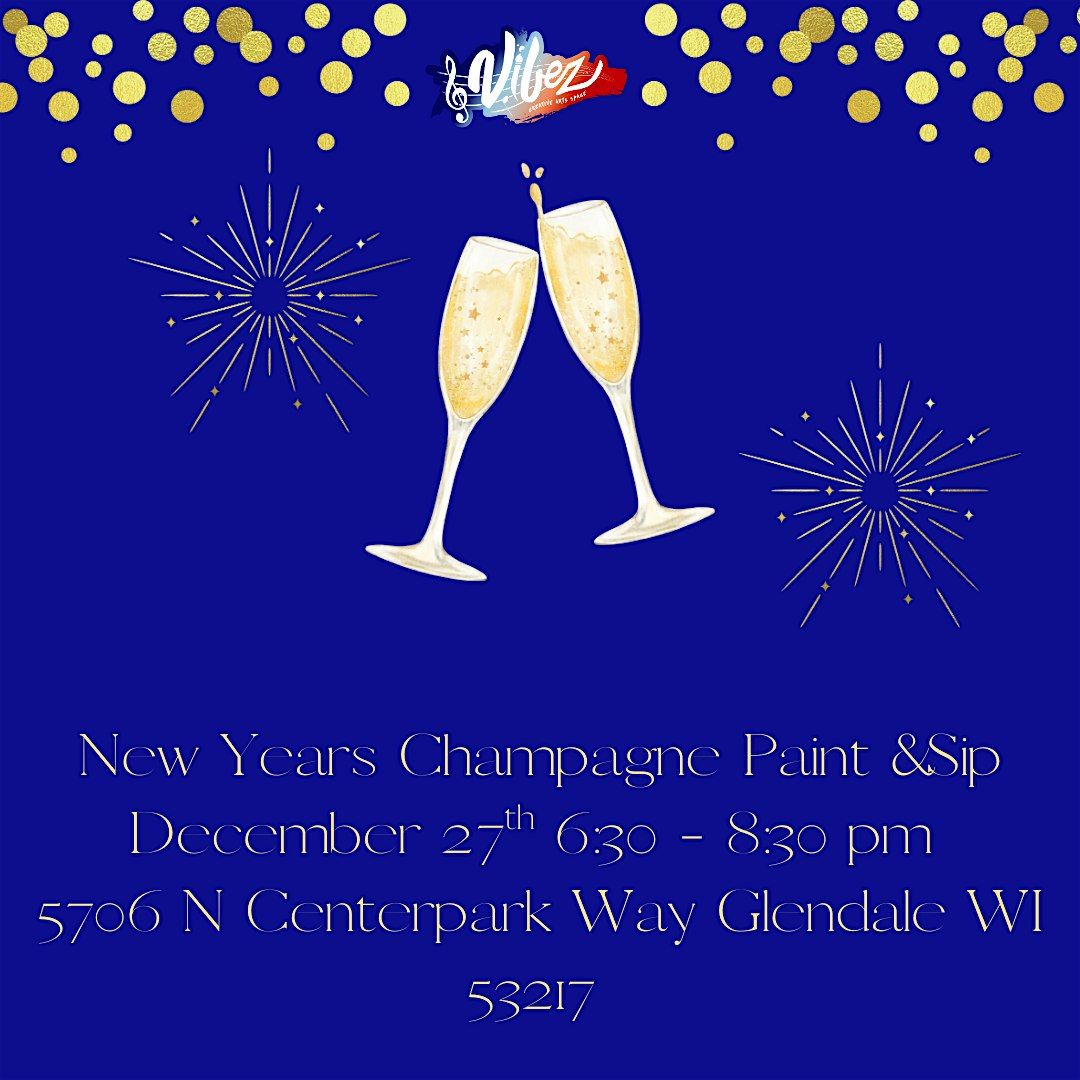 New Years Eve Champagne Paint & Sip, 27 December | Event in Glendale | AllEvents