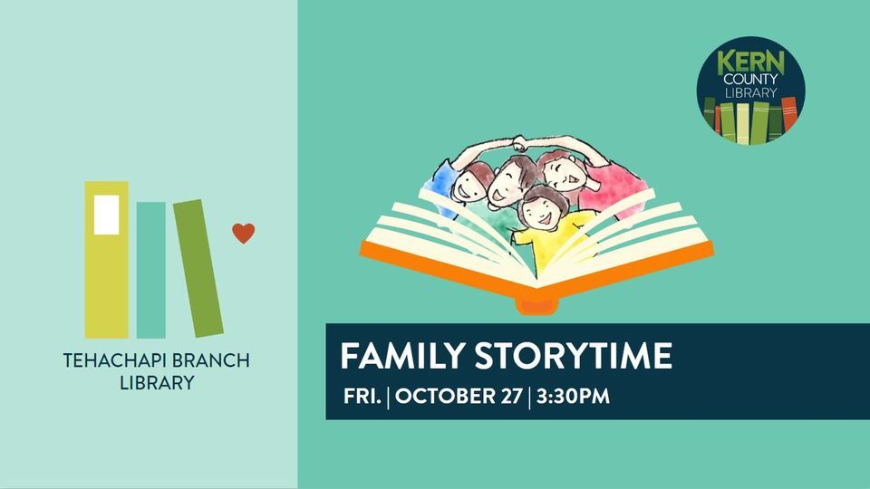 Family Storytime Haunted House, KCL Tehachapi Branch Library