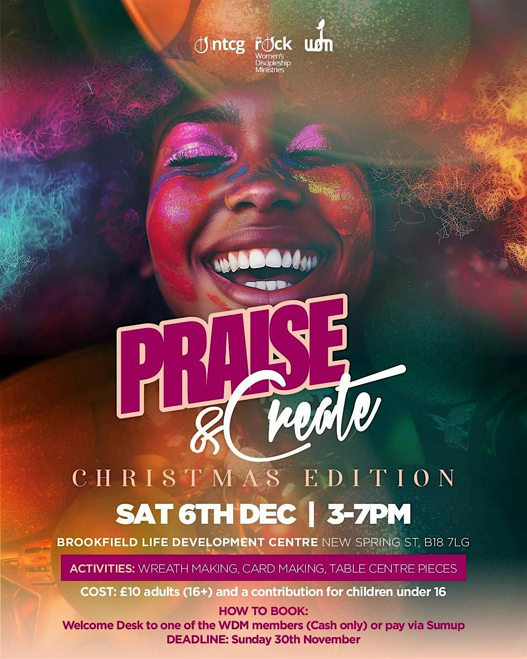 Praise & Create - Christmas Edition!, 6 December | Event in Birmingham | AllEvents