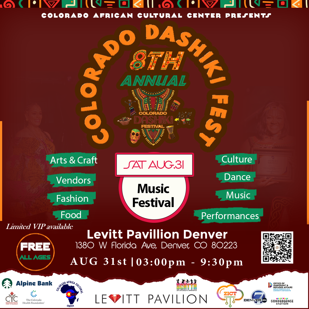 Dashiki Festival at Levitt Pavilion Denver, 3 August | Event in Denver | AllEvents
