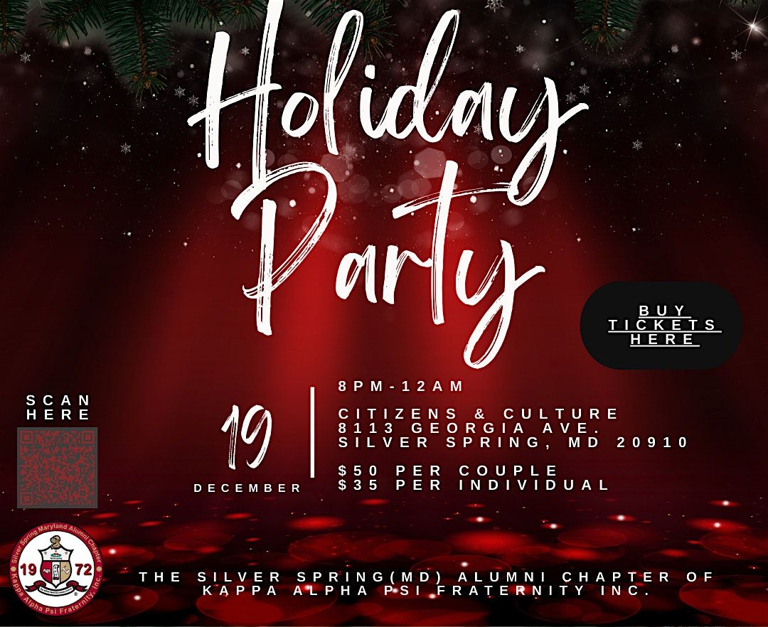 Holiday Party with The Nupes, 19 December | Event in Silver Spring | AllEvents