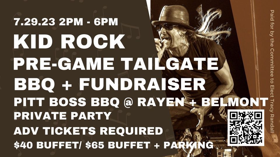 Kid Rock Youngstown Tailgate PartyGet tickets today!!!!, Charlie