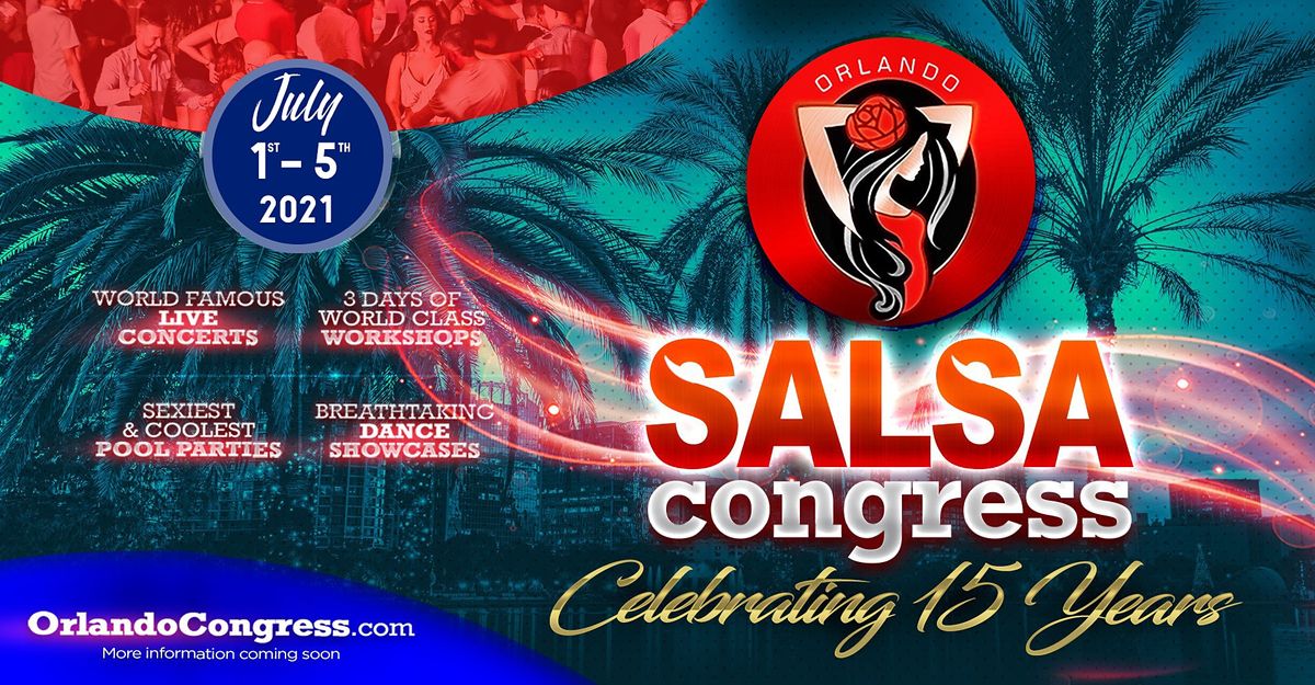 Orlando Salsa Congress 2025, Wyndham Orlando Resort, July 1 to July 5