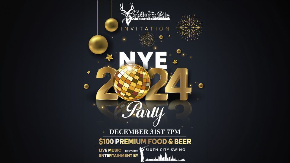 New Years Eve Party, Schnitz ALE Brewery, Brooklyn Heights, December 31