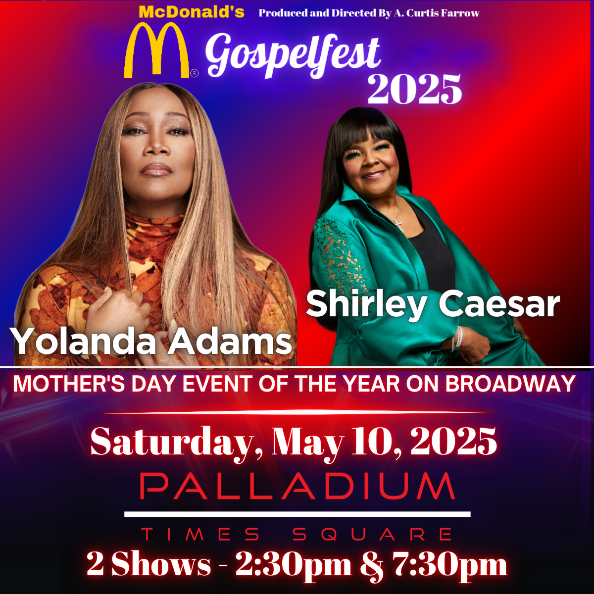 McDonalds Gospelfest at Lehman Performing Arts Center, 9 May | Event in Bronx | AllEvents