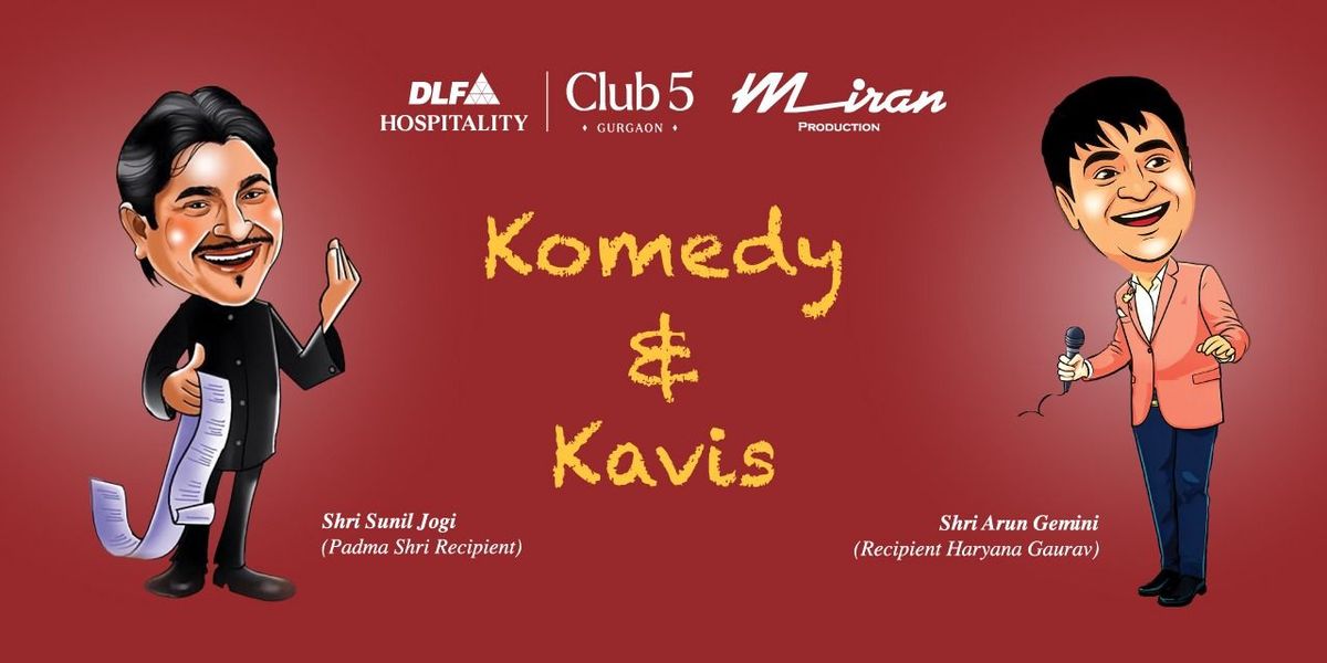 Komedy & Kavis, 29 August | Event in New Delhi | AllEvents