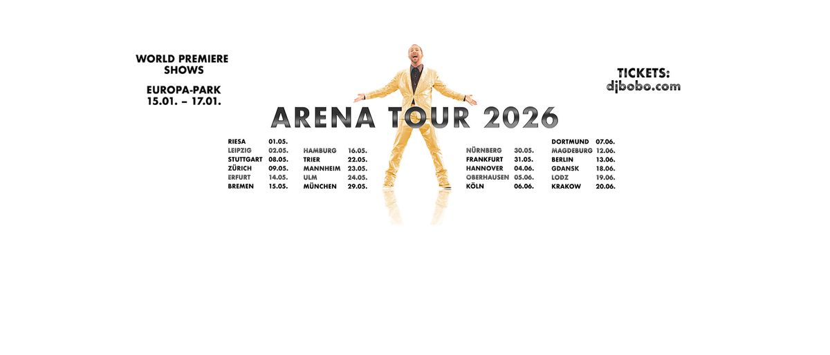 DJ BoBo in RUST, 15 January | Event in Biberach | AllEvents