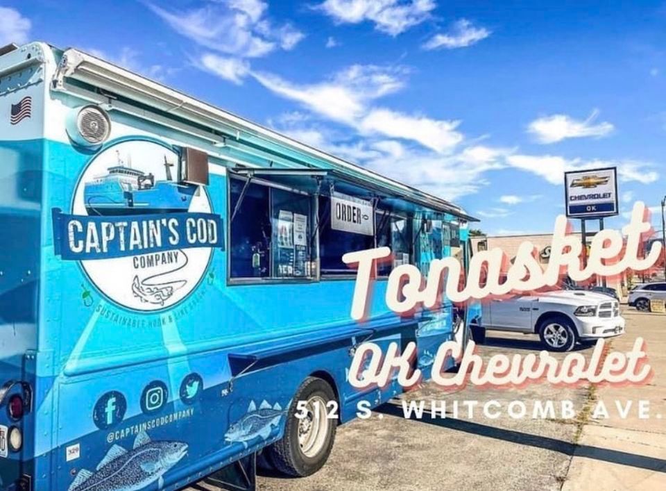 TONASKET~ Captains Cod Fish & Chips!, OK Chevrolet, Tonasket, 29 ...