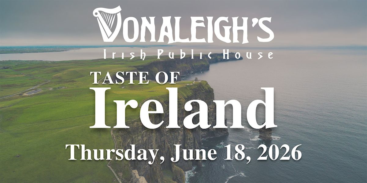 Tasting Series: A Taste of Ireland