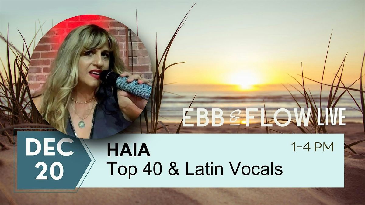 HAIA LIVE ON THE BEACHSIDE!, 20 December | Event in Melbourne | AllEvents