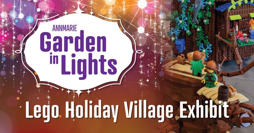Lego Holiday Village, Annmarie Sculpture Garden & Arts Center, Solomons