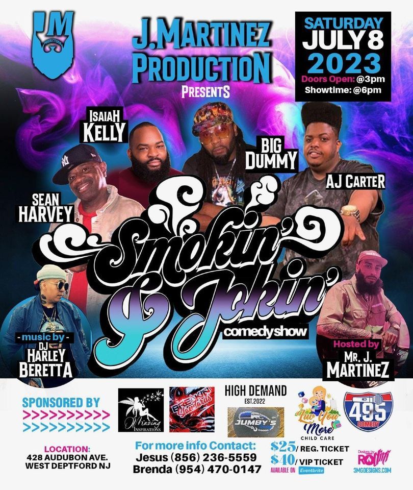 Smokin & Jokin, 428 Audubon Ave, Audubon, NJ 081062006, United States