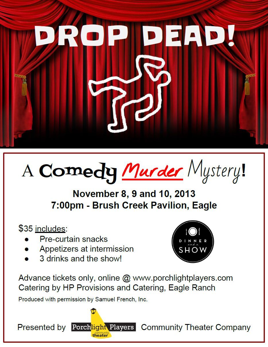 Drop Dead at Scout Bar - Houston, 2 October | Event in Nassau Bay | AllEvents