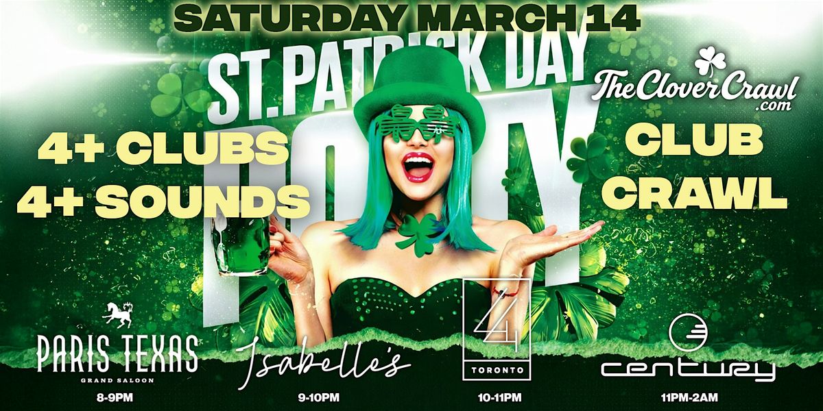 King West St. Patrick's Day Crawl 2026 | Saturday, March 14th