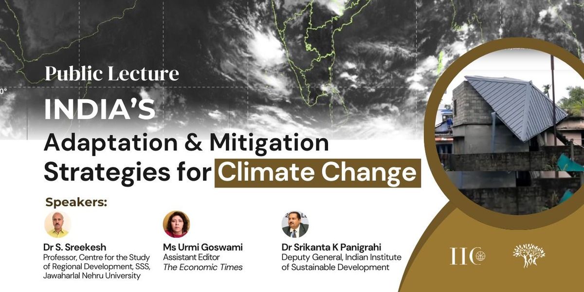 Climate Change in India: Public Lecture | Event in New Delhi | AllEvents