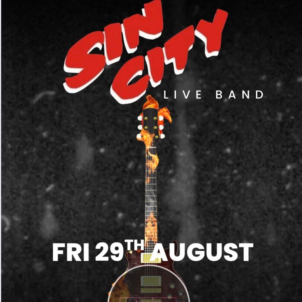 Sin city band, 29 August | Event in Salford | AllEvents