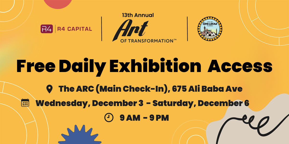 13th Annual Art of Transformation in Opa-locka, 3 December | Event in Opa-locka | AllEvents