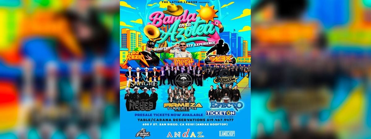 BANDA EN LA AZOTEA | Event in San Diego | AllEvents