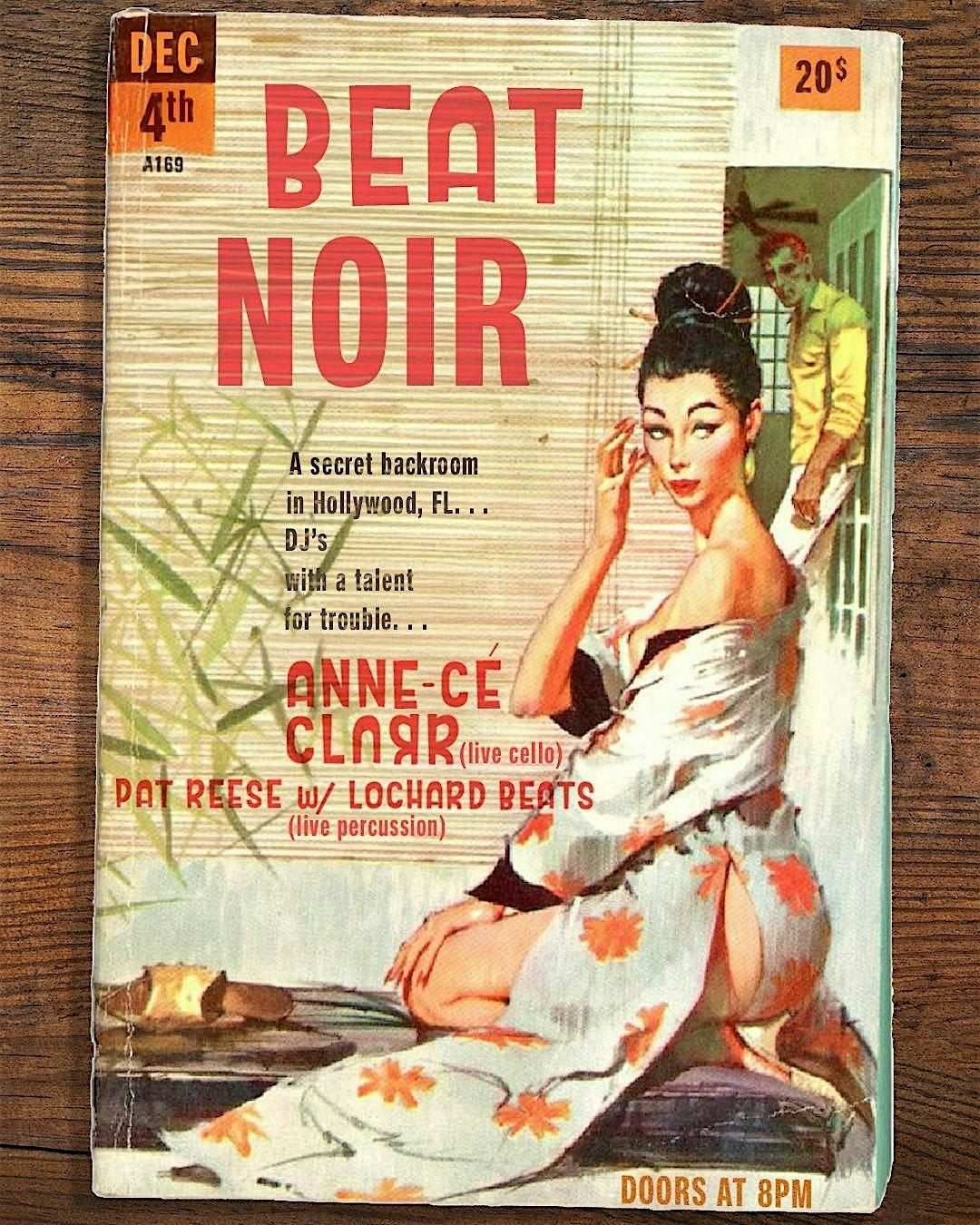 Beat Noir at The Vintage on Harrison, 4 December | Event in Hollywood | AllEvents