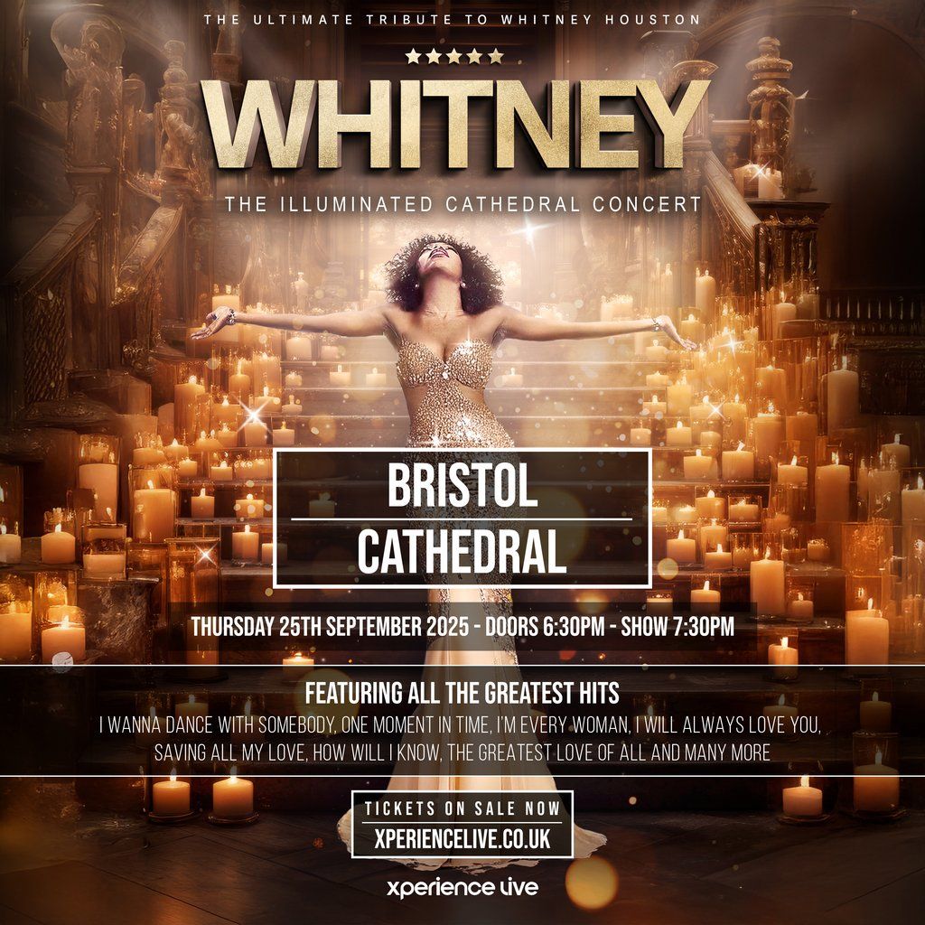 Whitney - The Illuminated Cathedral Concert - Bristol, 25 September | Event in Bristol | AllEvents