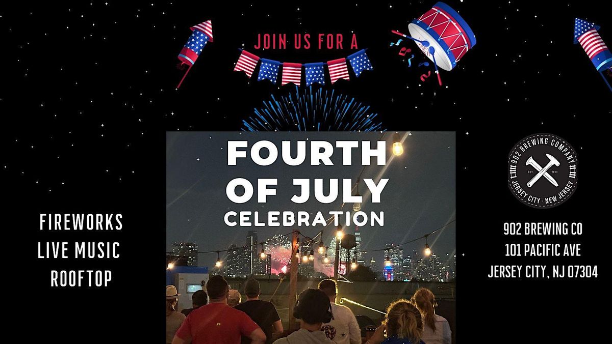 Fourth of July Fireworks at 902 Brewing \u2013 Rooftop Views & Craft Beer