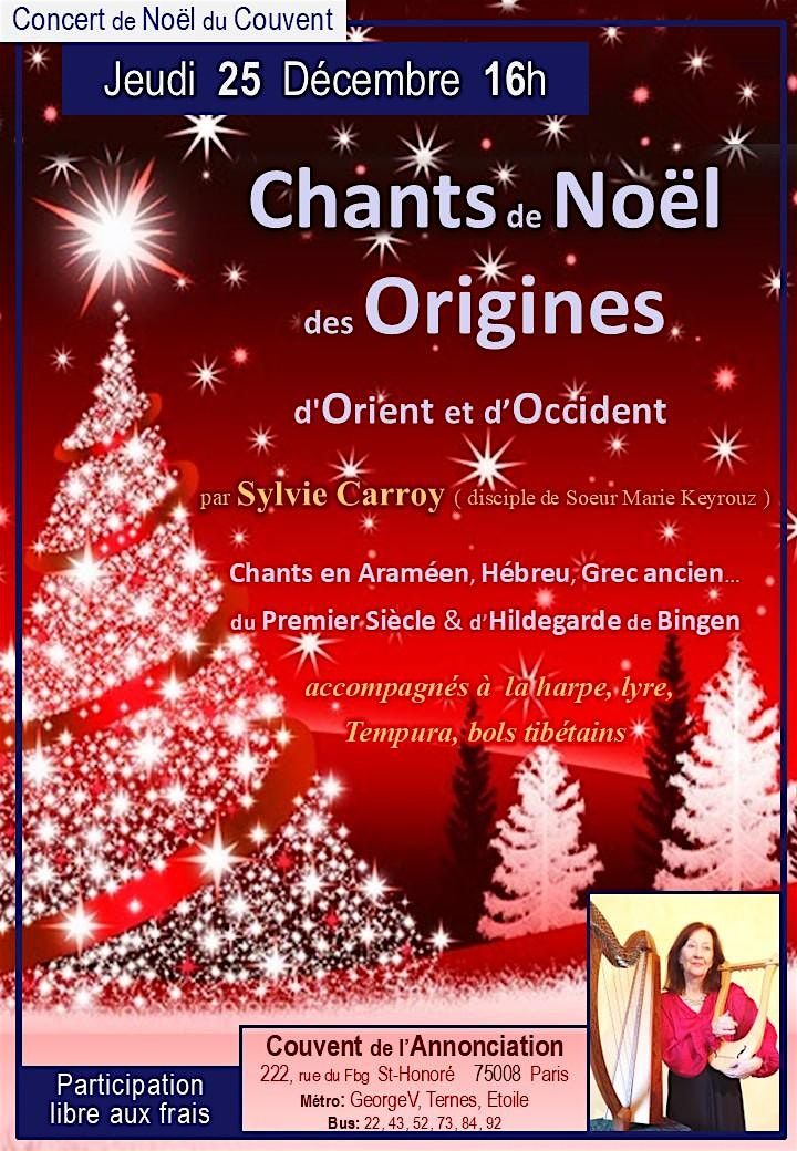 Concert de Noël du Couvent, 25 December | Event in Paris | AllEvents