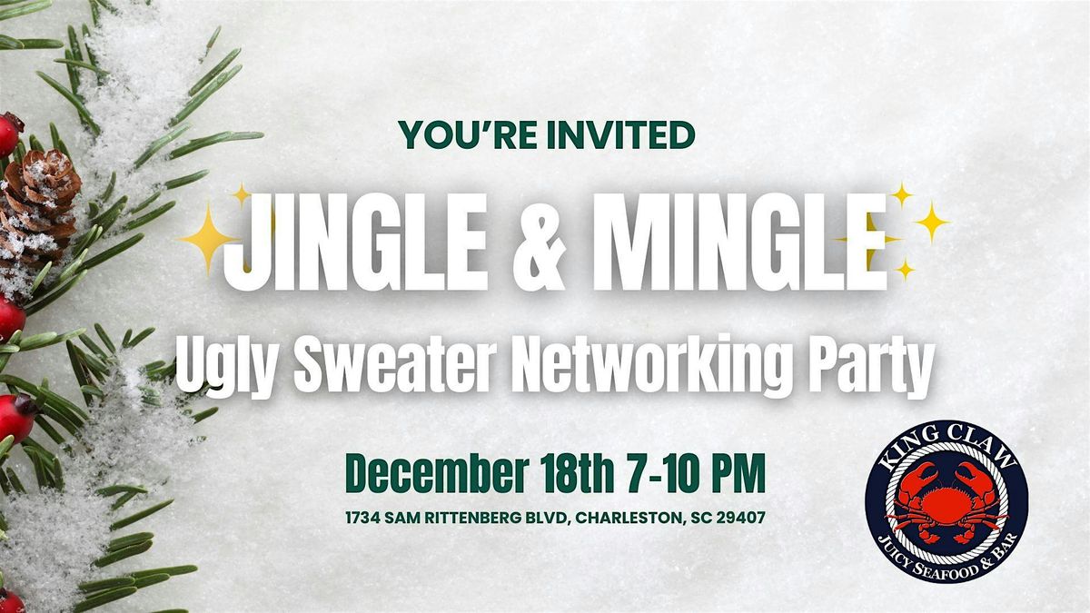 Jingle and Mingle Ugly Sweater Networking Party, 18 December | Event in Charleston | AllEvents