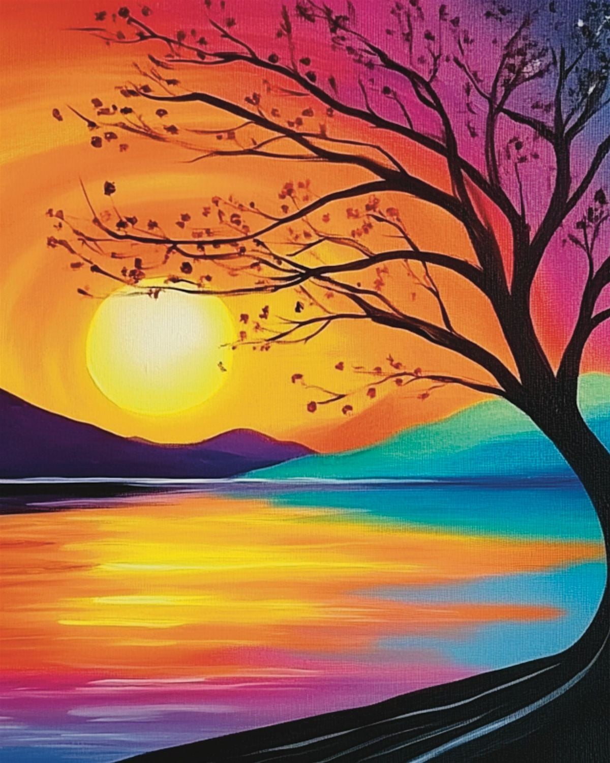 Paint Night in Abbotsford at TIPSY BARREL Pub