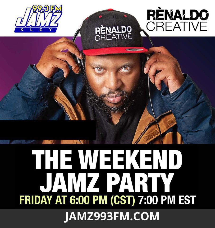 The Weekend Jamz Party Mix Show on Jamz 99.3 FM, Salina, Kansas