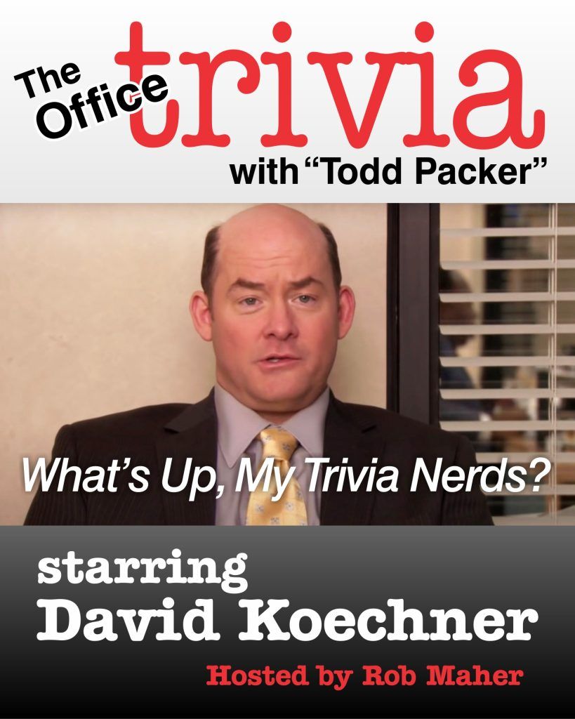 The Office Trivia with Todd Packer, 15 October | Event in Batavia | AllEvents