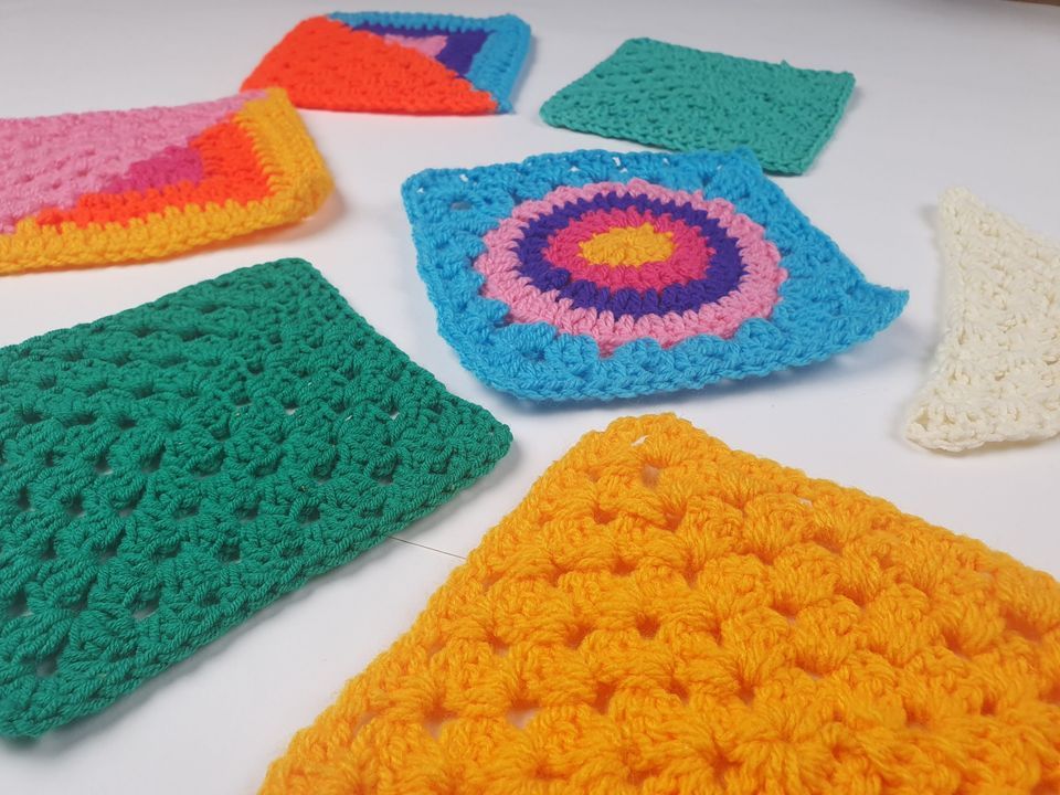 Improvers Crochet Granny Squares with Steph, Truro Fabrics, September