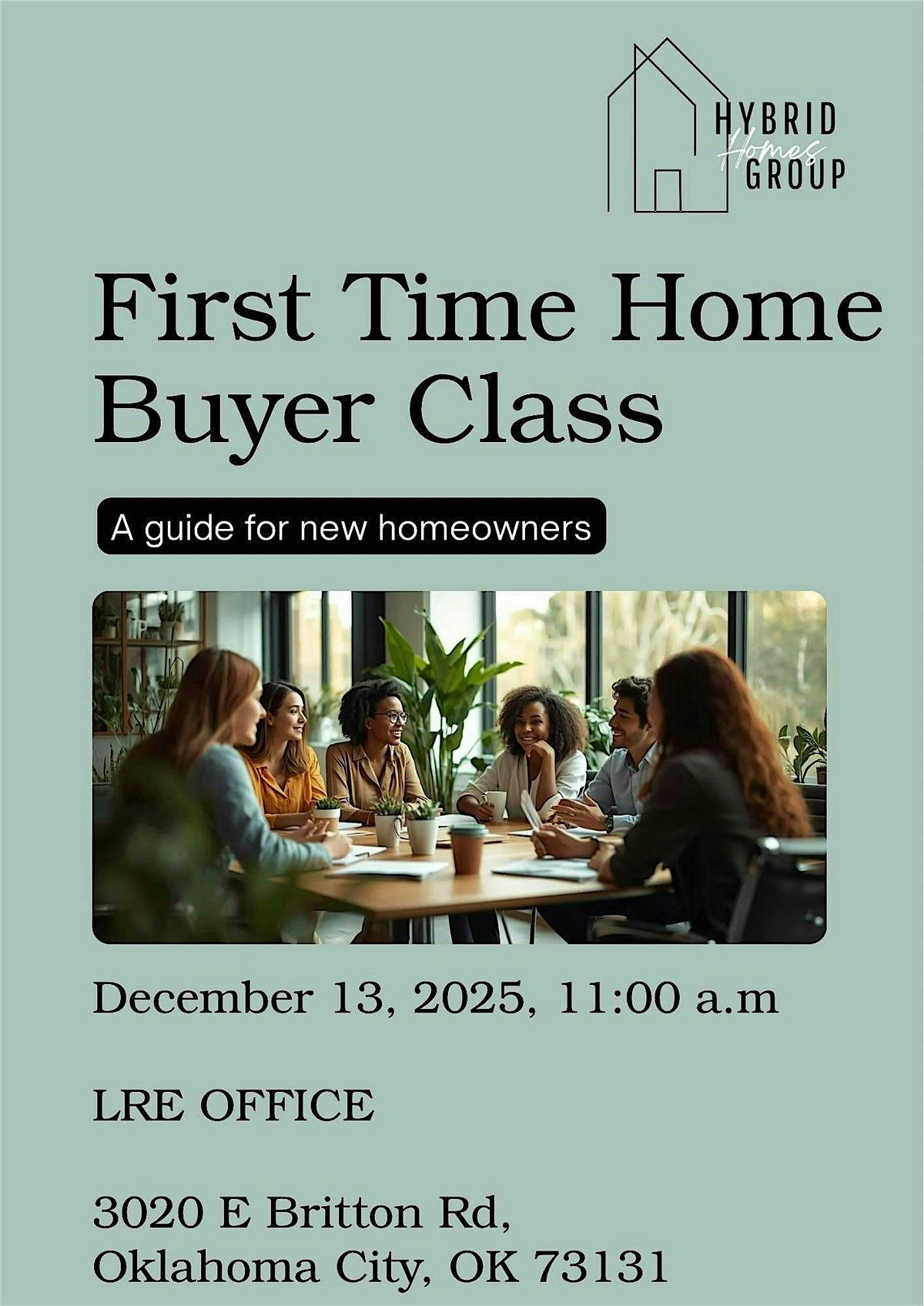 First-Time Homebuyer Workshop: Grants, Zero-Down Options & How to Get Start, 13 December | Event in Oklahoma City