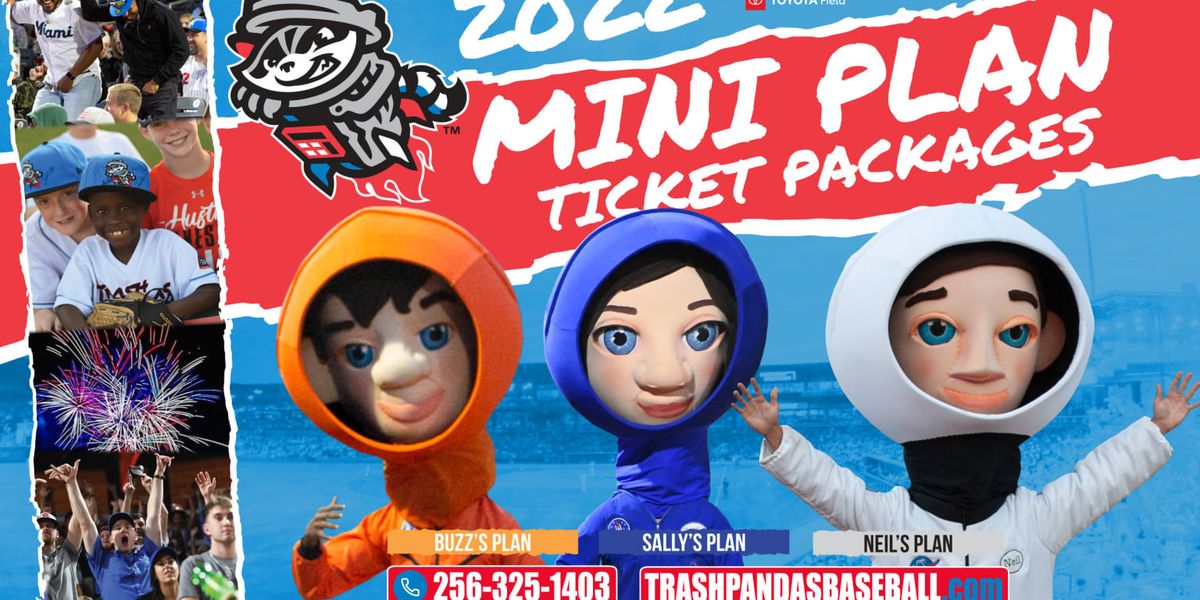 Rocket City Trash Pandas at Pensacola Blue Wahoos at Blue Wahoos Stadium, 5 May | Event in Pensacola | AllEvents