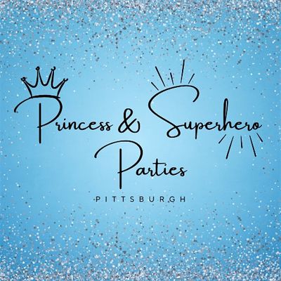 Princess and Superhero Parties PGH logo