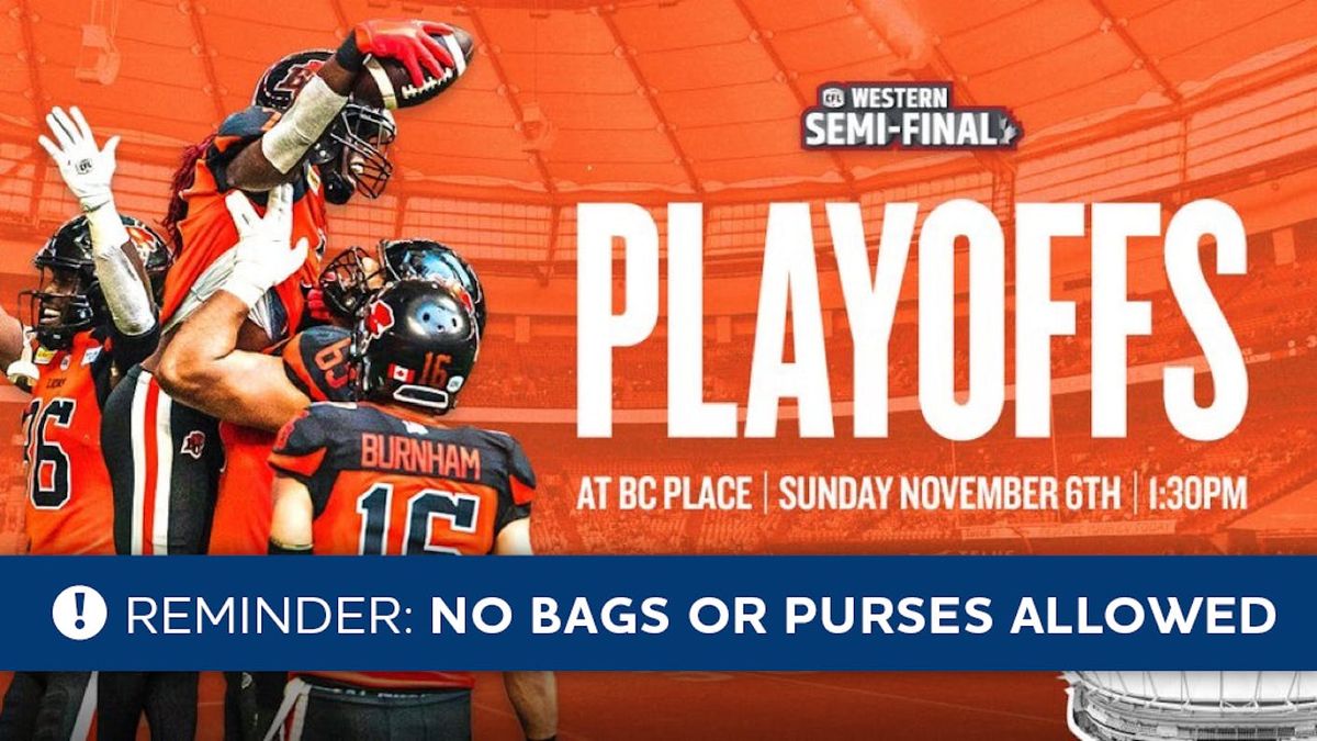 Parking BC Lions at Calgary Stampeders, 20 September | Event in Calgary | AllEvents