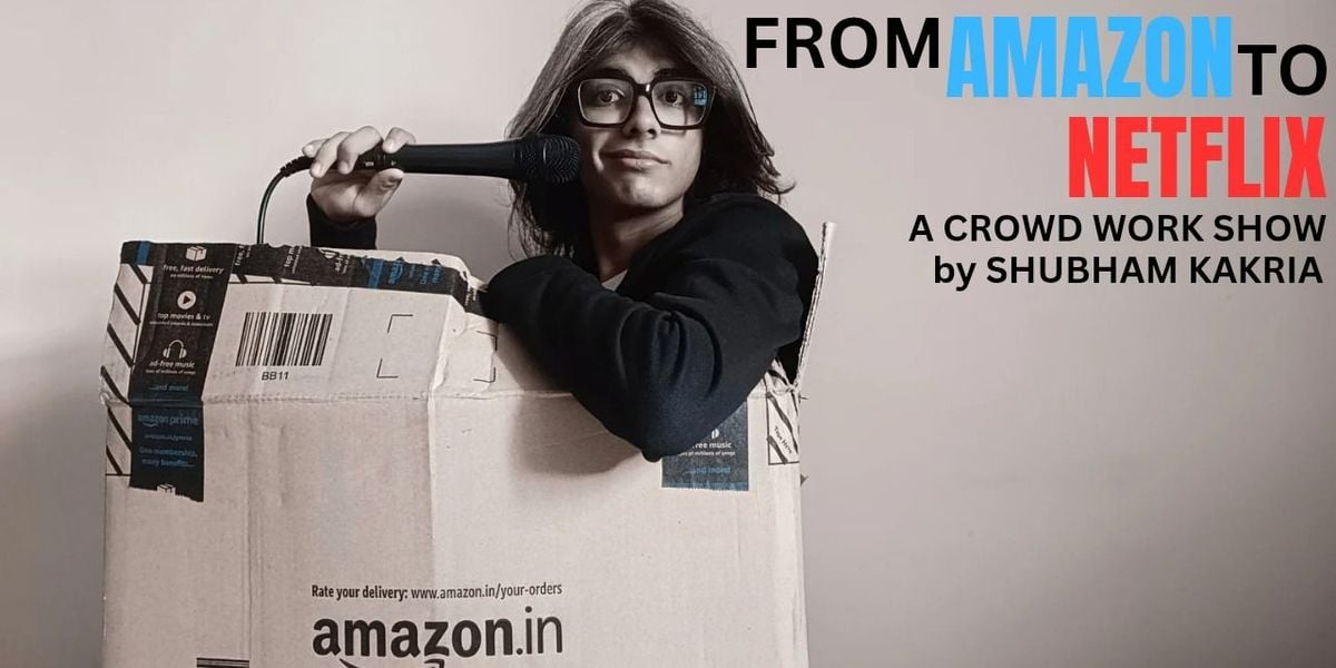 FROM AMAZON TO NETFLIX CrowdWork by Shubham Kakria, 1 August | Event in Ahmedabad | AllEvents
